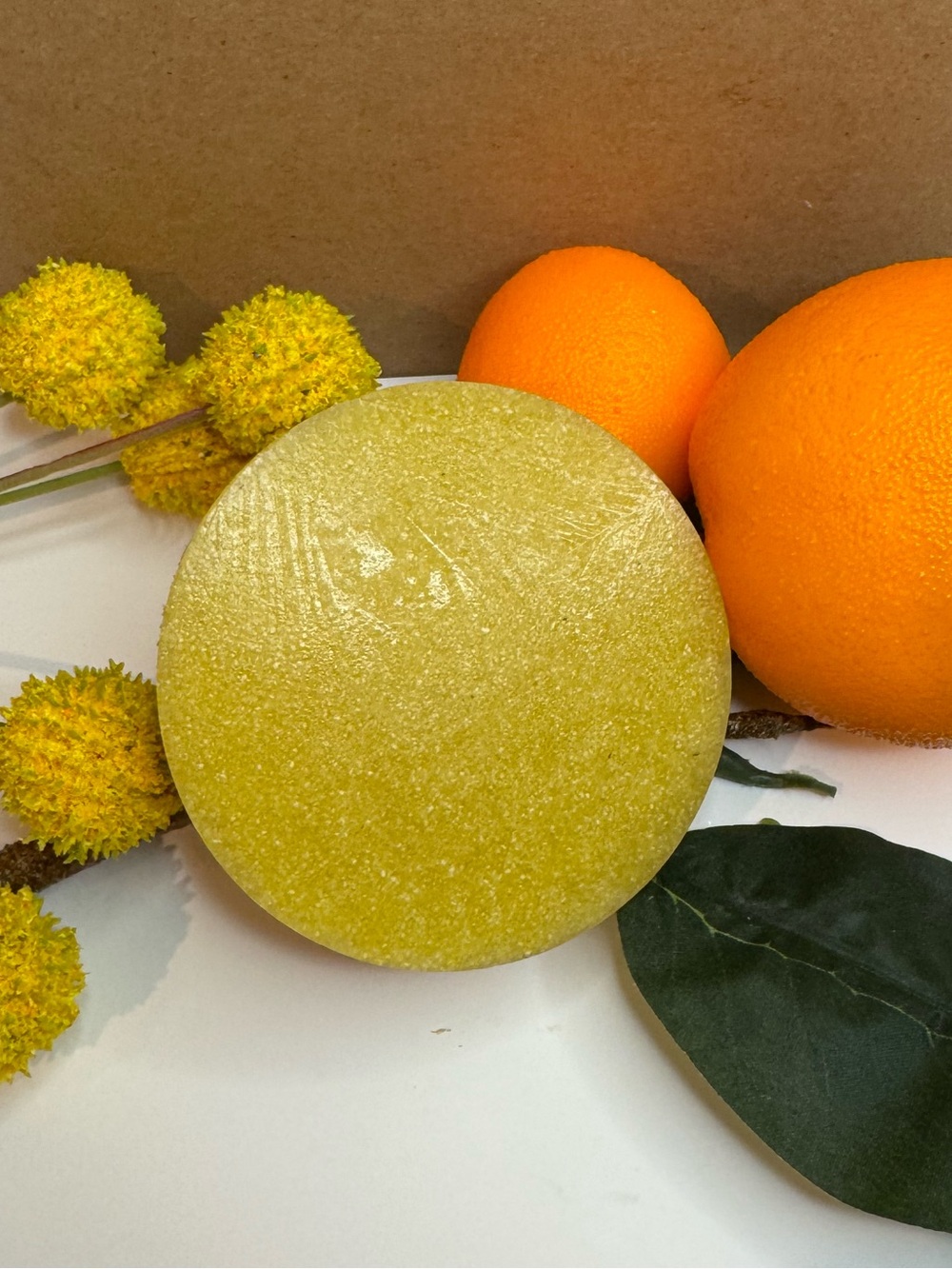 Hand Crafted Orange Gardner’s Soap